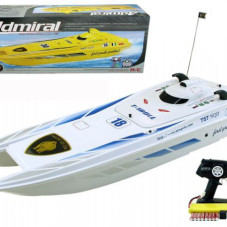 40" 1/14 Huge Scale Admiral Electric RC Speed Boat WHITE