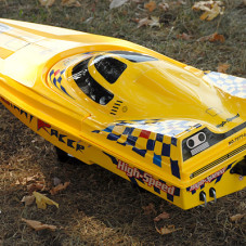 45" Gigantically Huge Racer High Performance Electric EP Racing Speed Boat YELLOW